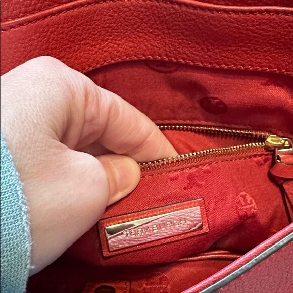 Tory Burch Red Thea Leather Backpack main image 5
